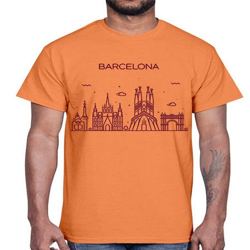 Barcelona 412#- cities- Cotton Tee