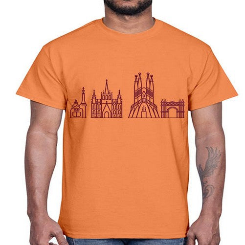 Barcelona 413#- cities- Cotton Tee