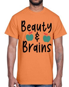 Beauty and Brains 18#- general school- Cotton Tee