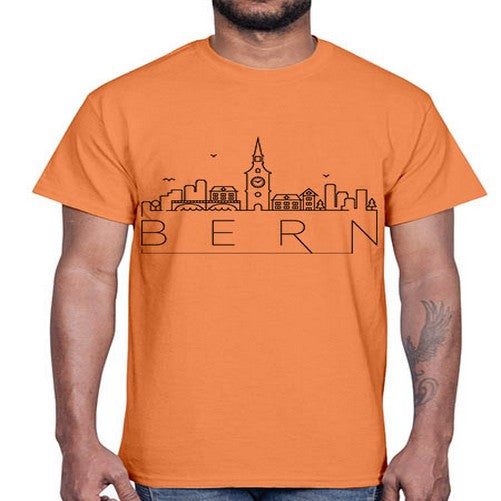Bern Minimal Skyline 449#- cities- Cotton Tee