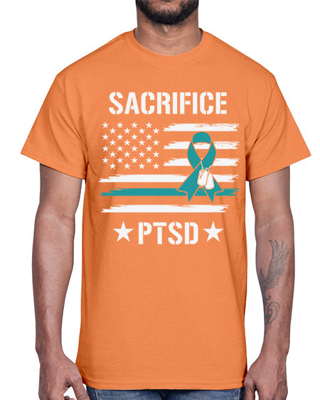 Best Support PTSD Awareness Survivor 27#- PTSD- Cotton Tee