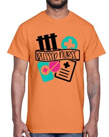 Blessed Nurse Style Style 627#- nurse- Cotton Tee