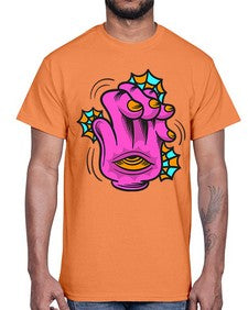 Bored high five 23#- cartoon general- Cotton Tee