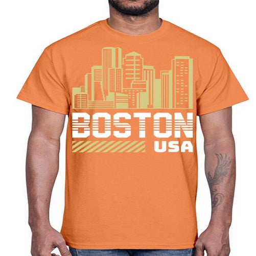 Boston 480#- cities- Cotton Tee
