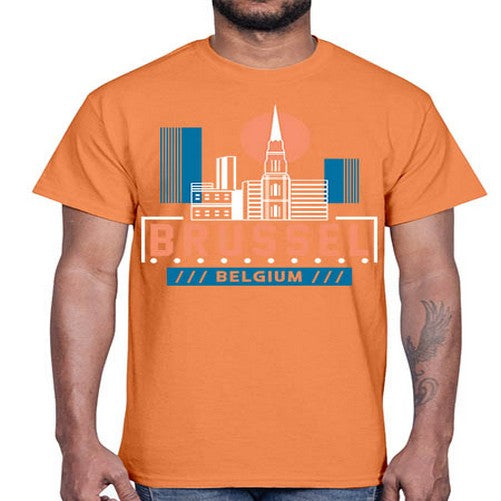 Brussel 504#- cities- Cotton Tee
