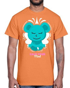 Calm Your Mind 189#- yoga- Cotton Tee