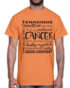 Cancer 565#- cancer- Cotton Tee