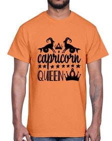 Capricorn queen 195#- capricorn- Cotton Tee