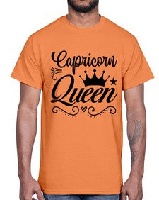 Capricorn queen 196#- capricorn- Cotton Tee