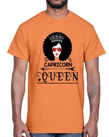 Capricorn queen 197#- capricorn- Cotton Tee