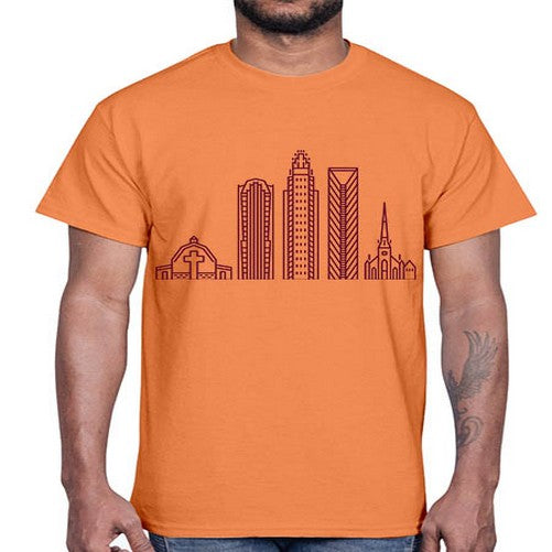 CharlotteNC 559#- cities- Cotton Tee