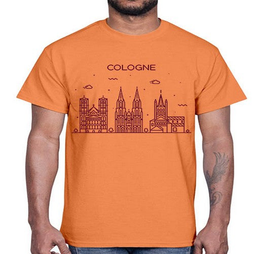 Cologne 593#- cities- Cotton Tee