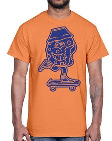 Cookies skating 75#- cartoon food- Cotton Tee