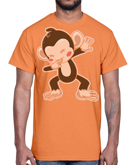 Dabbing Money 5#- monkey- Cotton Tee