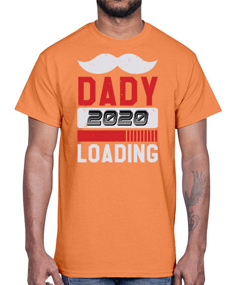 Dady Loading Style 70#- baby shower- Cotton Tee
