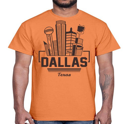 Dallas 645#- cities- Cotton Tee