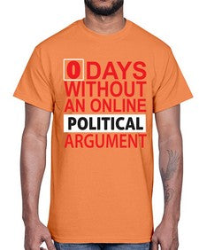Days Without an online 80#- internet- Cotton Tee