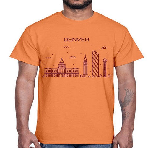 Denver 659#- cities- Cotton Tee
