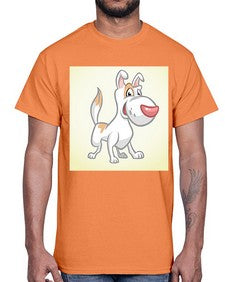dog 114#- dogs- Cotton Tee
