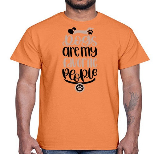 Dogs Are My Favorite People Style 23#- dogs- Cotton Tee