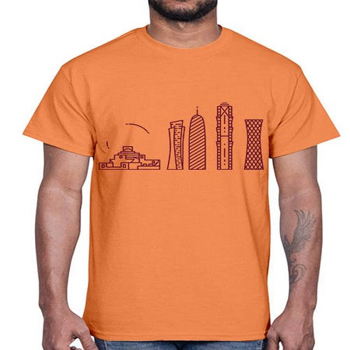 Doha 672#- cities- Cotton Tee