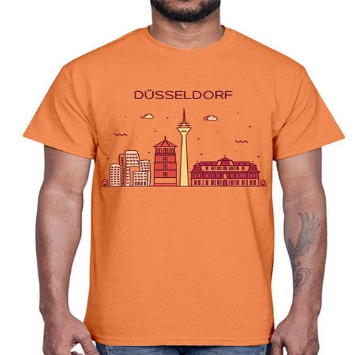 Dusseldorf 698#- cities- Cotton Tee