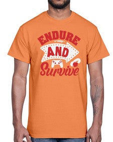 Endure and survive 10#- video games- Cotton Tee