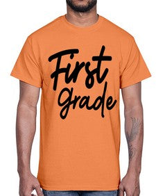 First Grade 114#- first grade- Cotton Tee