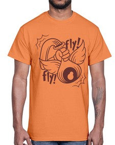 Fly 125#- cartoon general- Cotton Tee