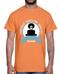 Forensic computer analyst 46#- computer- Cotton Tee
