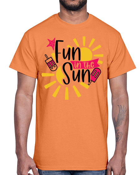 Fun In The Sun Style 45#- summer- Cotton Tee