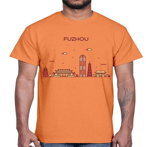 Fuzhou 753#- cities- Cotton Tee