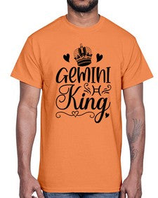 Gemini king 228#- gemini- Cotton Tee