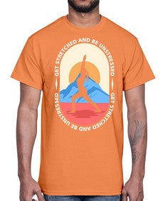 Get Stretched 225#- yoga- Cotton Tee