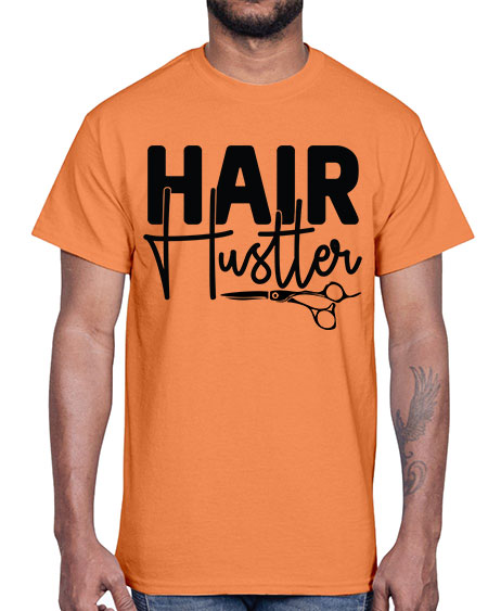 Hair Hustler 826#- hairdresser- Cotton Tee