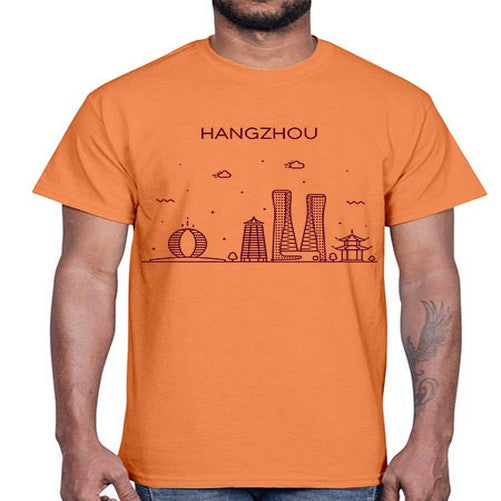 Hangzhou 809#- cities- Cotton Tee