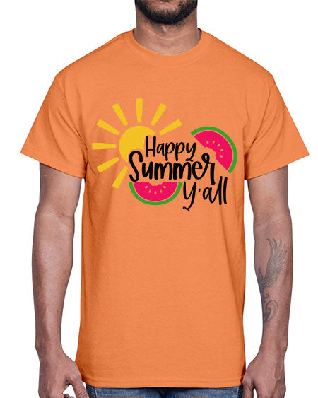 Happy Summer Yall Style 41#- summer- Cotton Tee