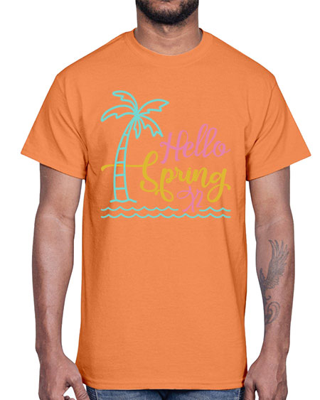 Hello Spring x Style 64#- summer- Cotton Tee
