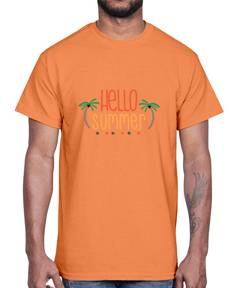 Hello summer 96#- summer- Cotton Tee
