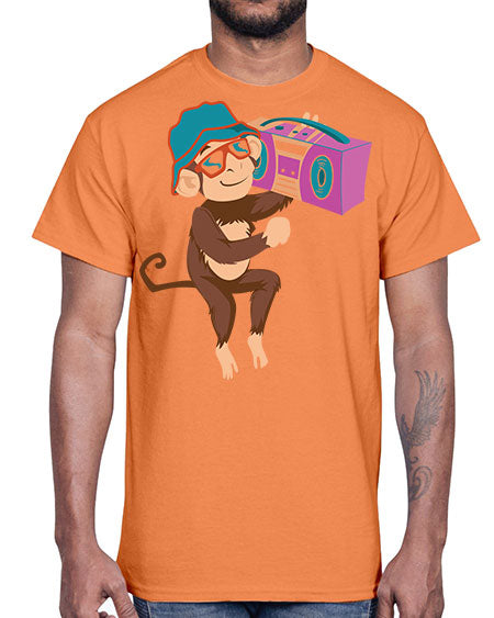 Hiphop Monkey 6#- monkey- Cotton Tee