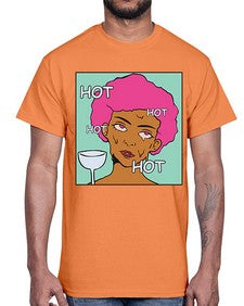 Hot 536#- art pop art- Cotton Tee