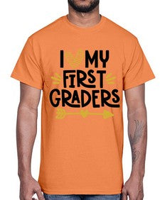 I Love My First 365#- first grade- Cotton Tee