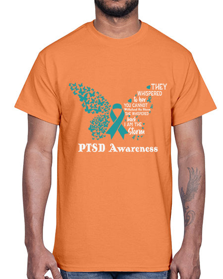 I am the storm PTSD 20#- PTSD- Cotton Tee