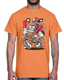 Ice Cream Truck 1173#- ice cream- Cotton Tee