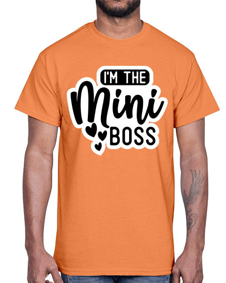 Im The Mini Boss 350#- baby- Cotton Tee