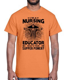 Im a nursing Style 227#- nurse- Cotton Tee