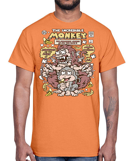 Incredible Monkey- monkey- Cotton Tee