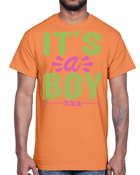 Its A Boy Style 130#- baby- Cotton Tee