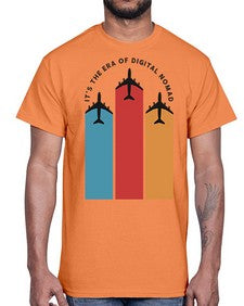 Its the Era of Digital Nomad 10#- internet- Cotton Tee