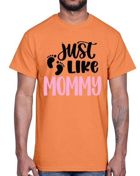 Just Like Mommy Style 358#- baby- Cotton Tee